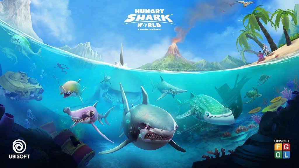 今日（11.27）育碧官方确认，《饥饿鲨》系列下载量突破10亿次