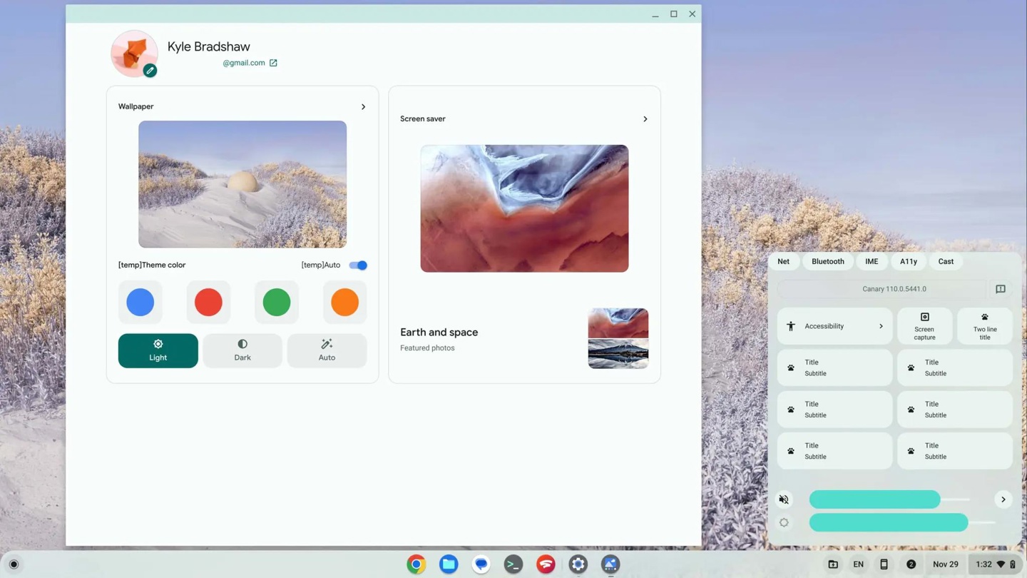 谷歌正推进ChromeOS的 Material You设计改造
