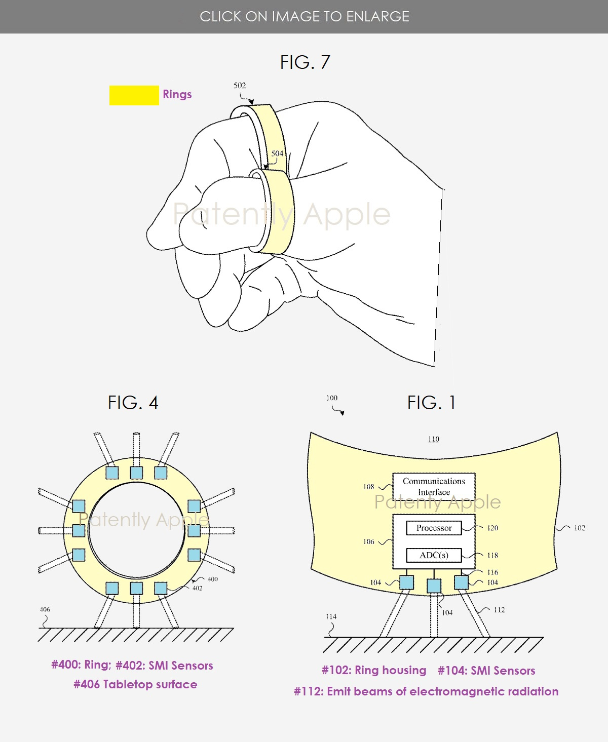 苹果新“智能戒指”专利曝光可以配合 AR、VR 和 MR使用