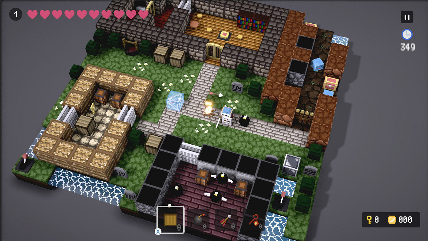 《BQM砖块迷宫建造者重制版》公布 创造独特的RPG迷宫