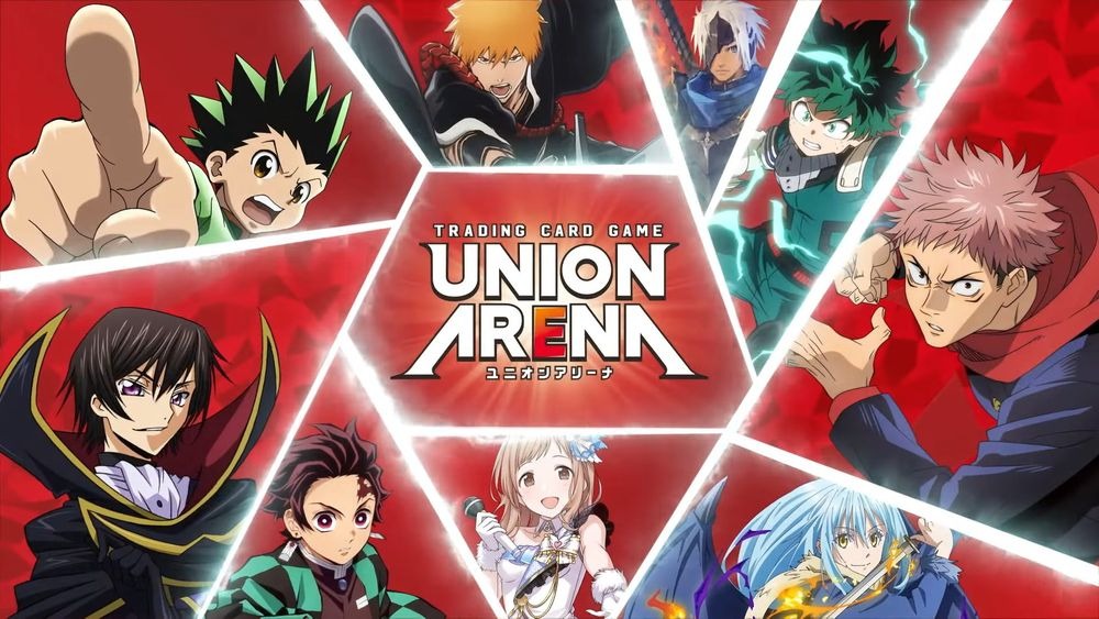 实体卡牌游戏《Union Arena》2023年问世 结合《咒术回战》《猎人》《鬼灭之刃》等热门作品