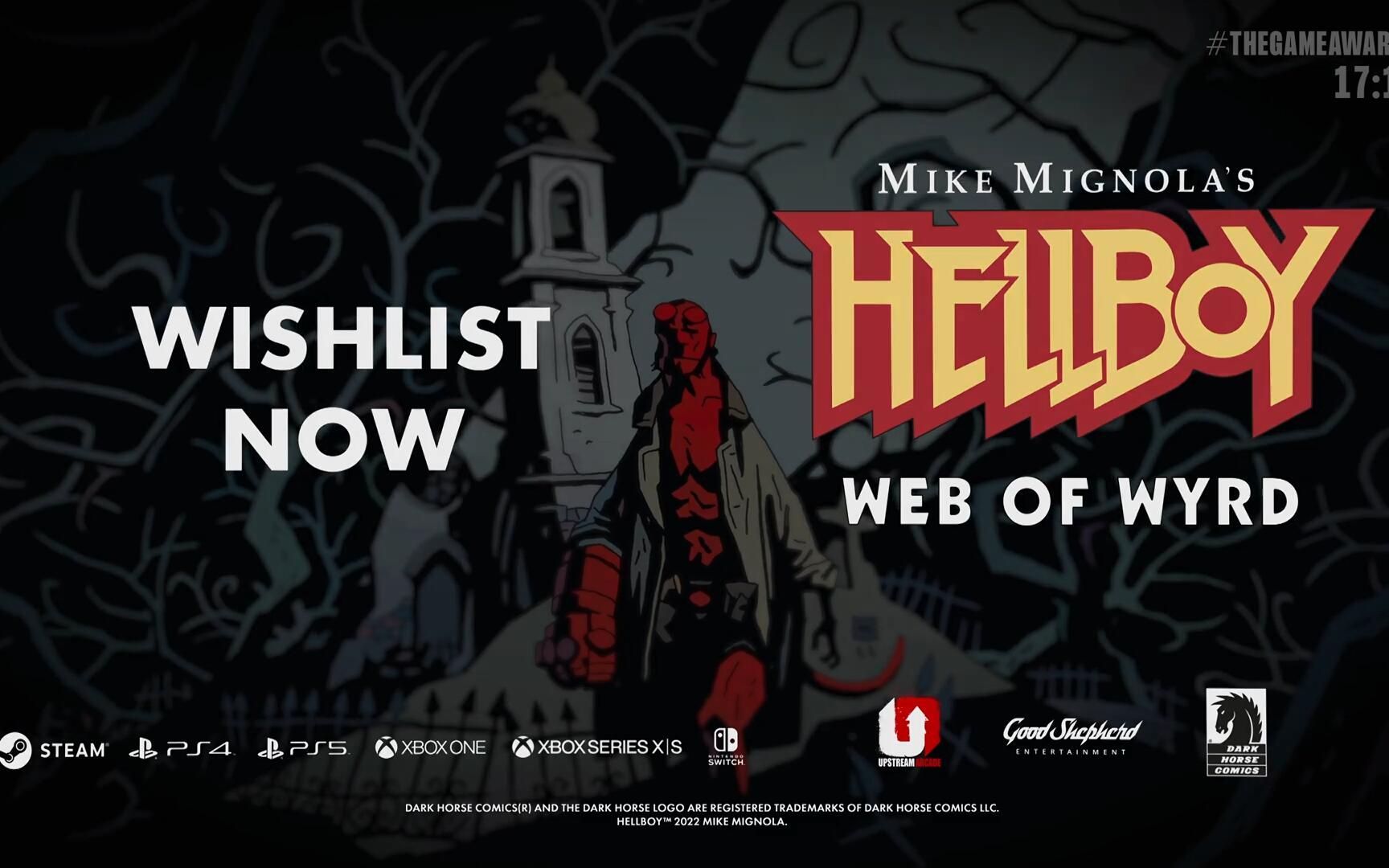 《Hellboy Web Of Wyrd》正在面向任天堂，Playstation, Xbox和PC 开发 预告片