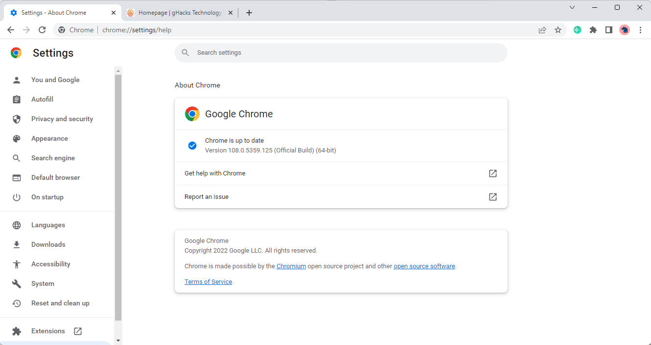 谷歌Chrome浏览器108维护版本更新发布，修复多处bug