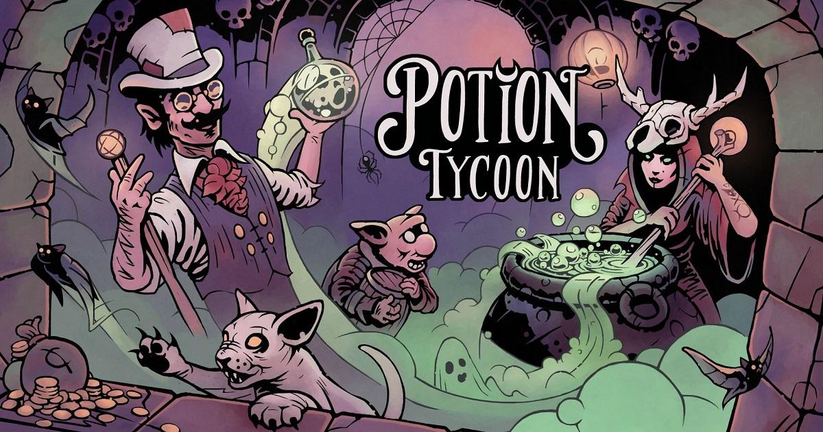 巫术商店模拟游戏《药剂大亨PotionTycoon》试玩版登陆Steam平台