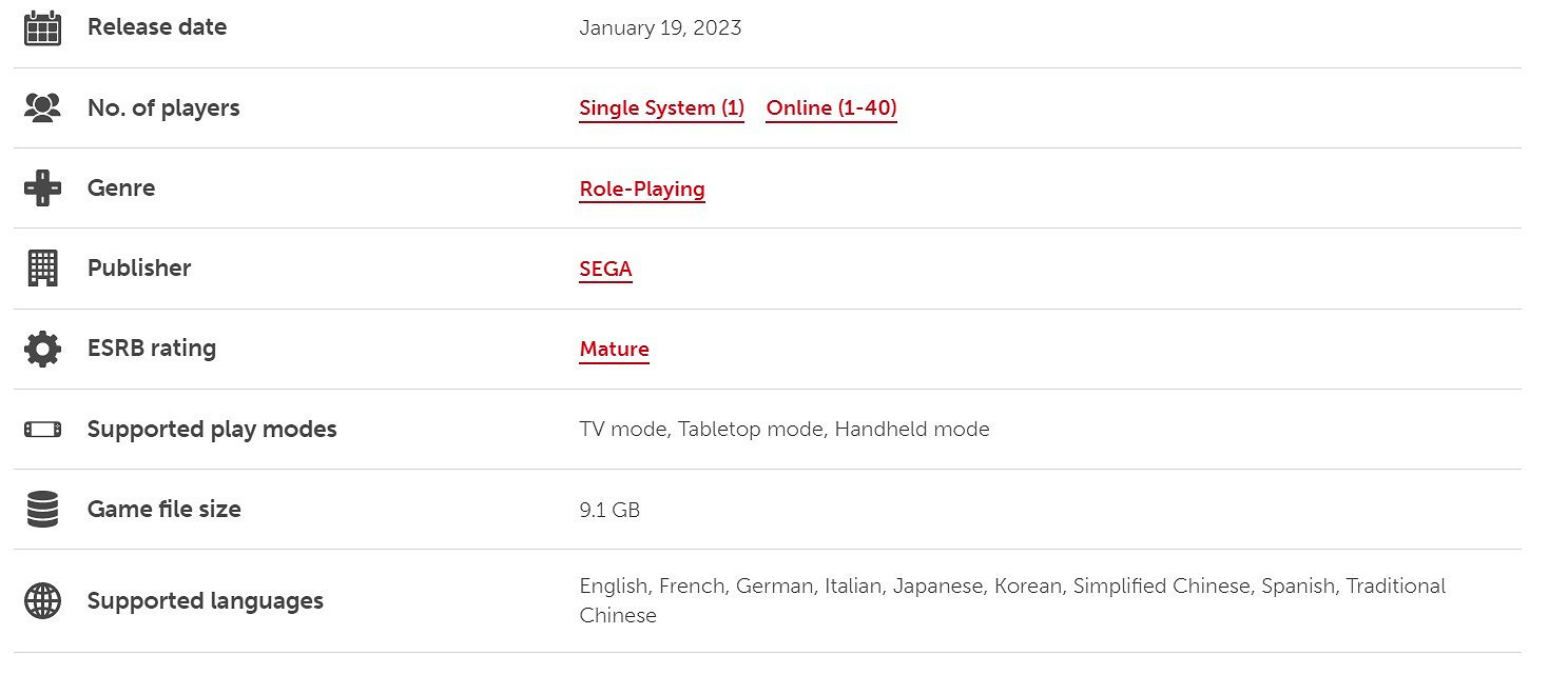 《女神异闻录3P/4G》版容量大小已发布，并将于2023年1月19日登录Switch