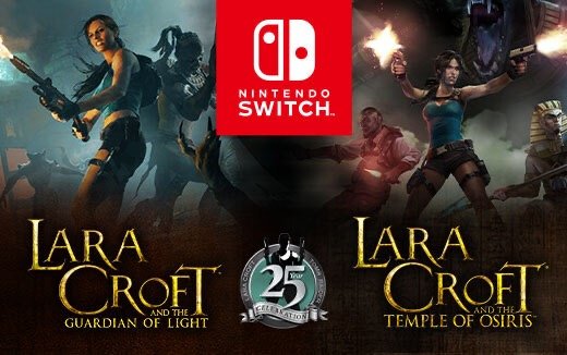 两款《古墓丽影》衍生游戏《劳拉与光之守护者》《劳拉和俄西里斯神庙》延期至2023年登陆NS