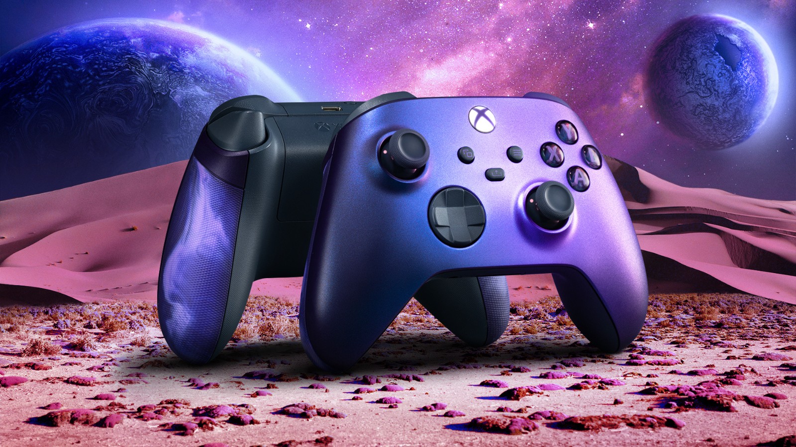 Xbox无线控制器极光紫特别款国行即将于2月21日发售，可解锁动态壁纸