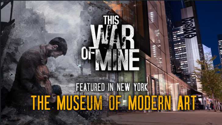 战争题材游戏《这是我的战争》将被添加到纽约现代艺术博物馆正在进行的展览中