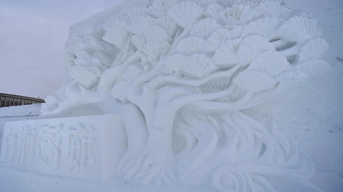 《白荆回廊》合作冰雪大世界！精美冰雕仍在展出中！