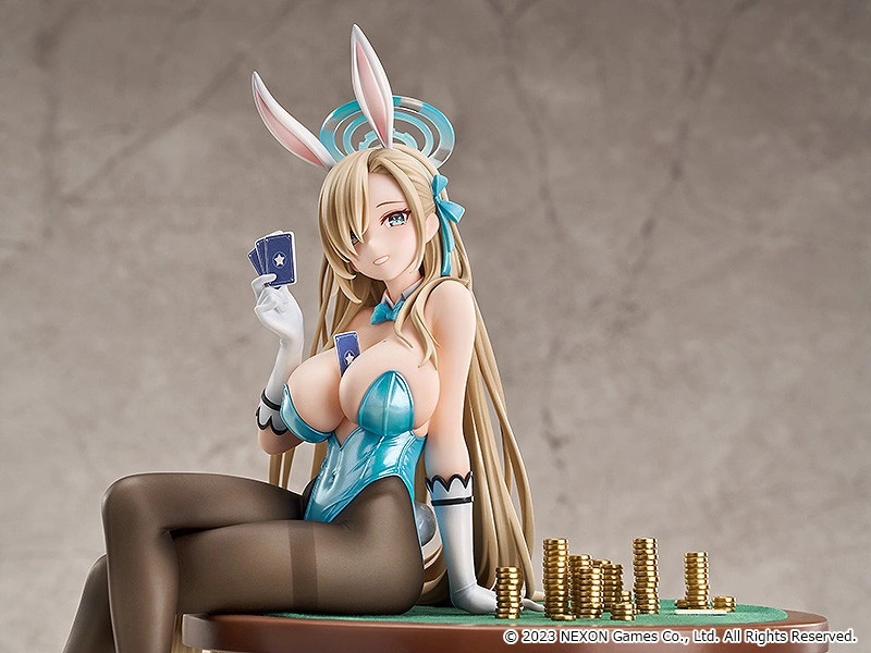 GSC《蔚蓝档案Blue Archive》一之濑明日奈(兔女郎) Game Playing Ver. 预定2024年1月贩售