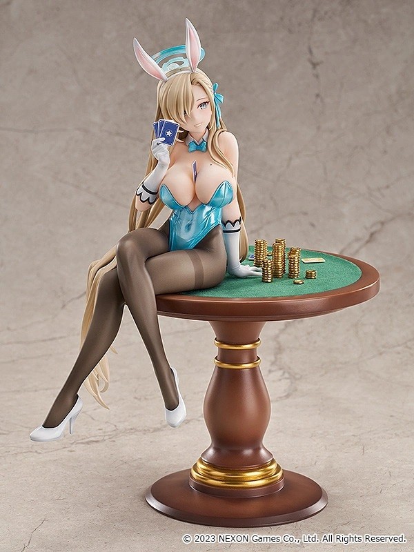 GSC《蔚蓝档案Blue Archive》一之濑明日奈(兔女郎) Game Playing Ver. 预定2024年1月贩售