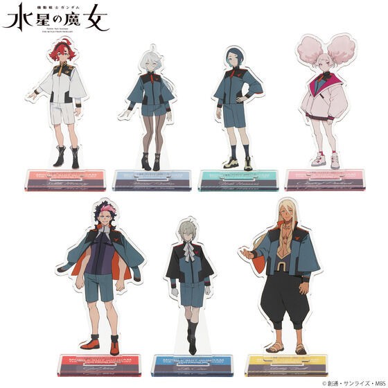 《机动战士高达水星的魔女》推出角色设计原案等相关主题周边商品