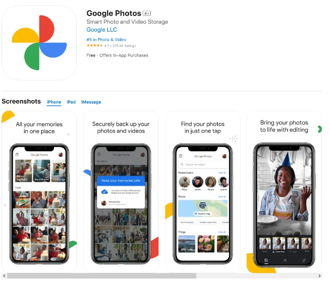谷歌更新Google Photos应用：修复不兼容苹果新版问题