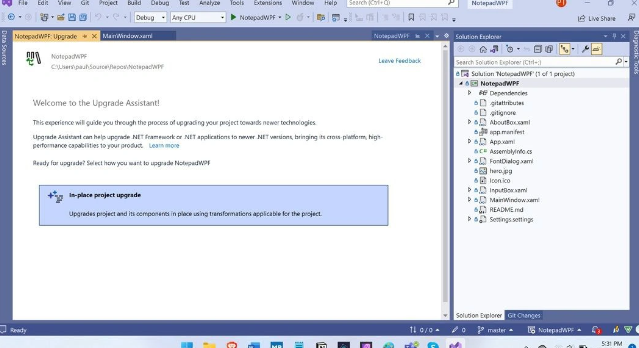 微软发布Visual Studio扩展.NET升级助手：告别命令行工具