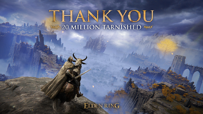 《艾尔登法环》官方宣布游戏全球销量达2000万份