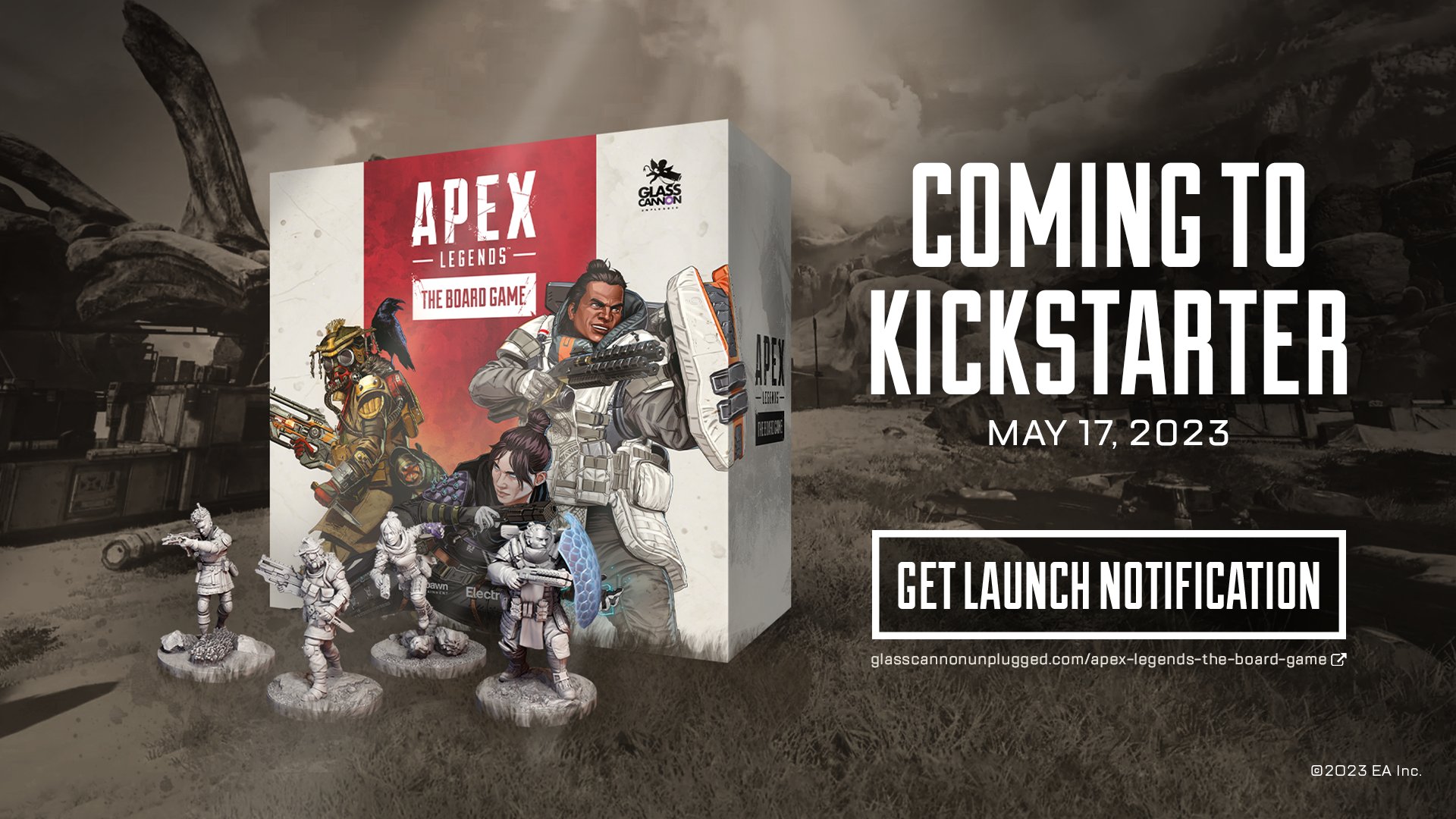 《Apex英雄》官方授权桌游将于5月17日在kickstarter开启众筹