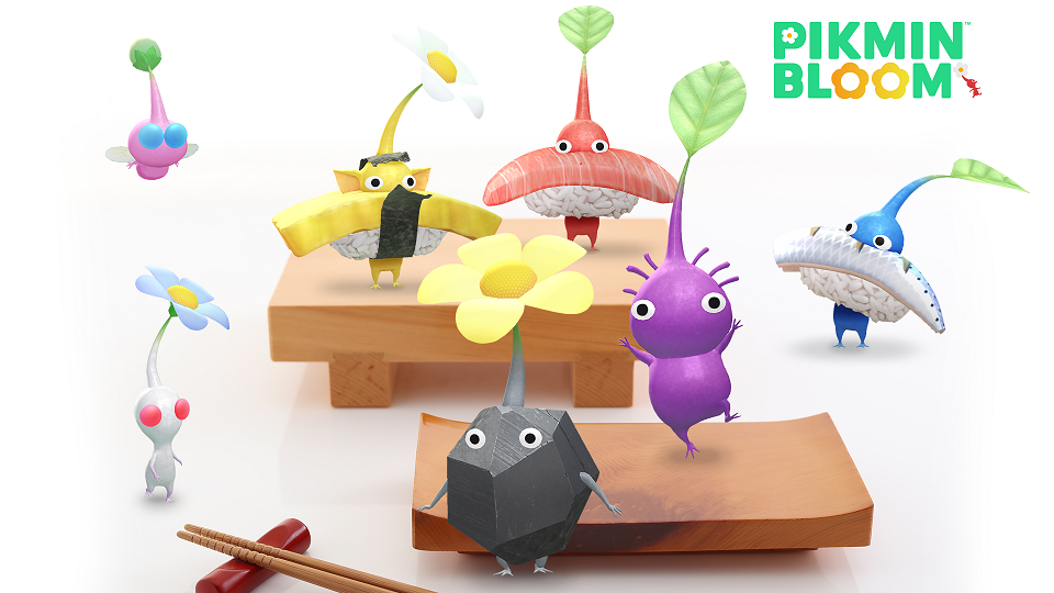 《Pikmin Bloom》第二代「寿司」饰品皮克敏美味登场！