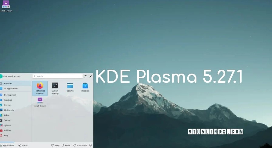 Linux 桌面环境 KDE Plasma 5.27.1 发布