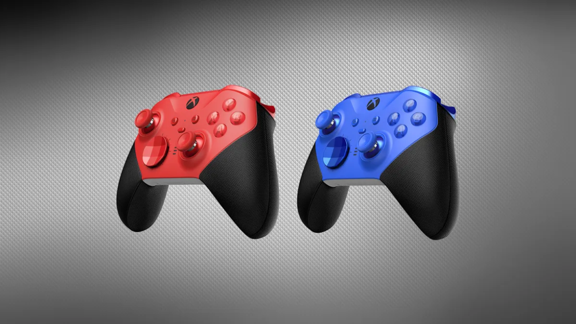 Xbox精英手柄2代核心版公布全新配色红色和蓝色，售价139.99美元