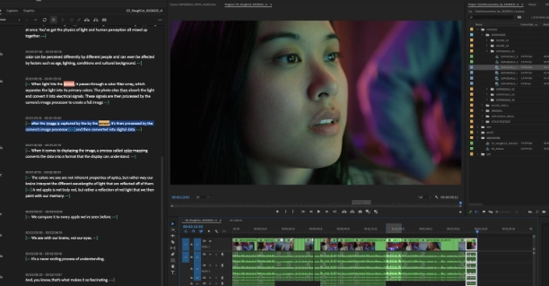 Adobe Premiere Pro引入重磅AI功能：可通过文本剪辑视频